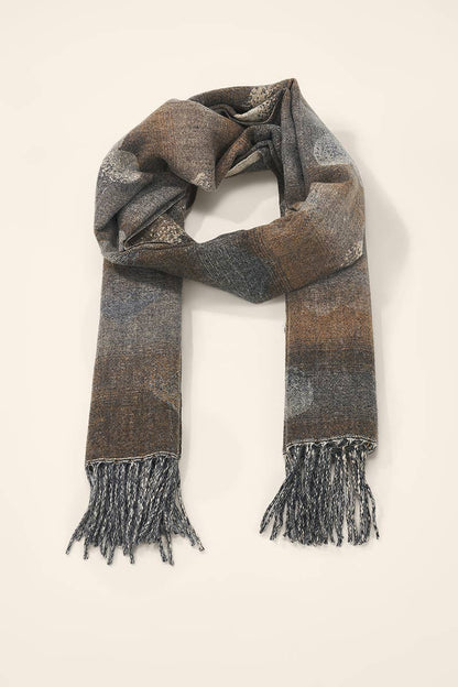 FL618DF heart wool scarf
