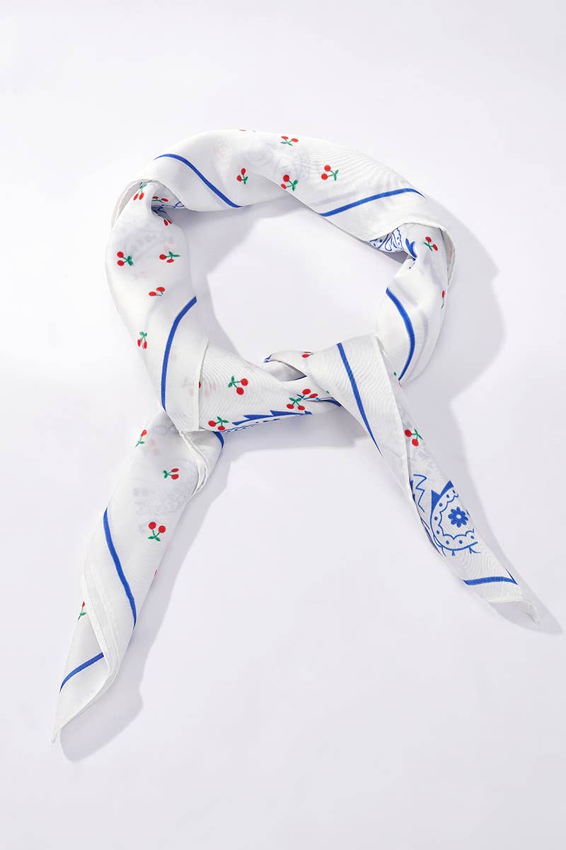 Foulard à motif 65 X 65 CM FL503DF