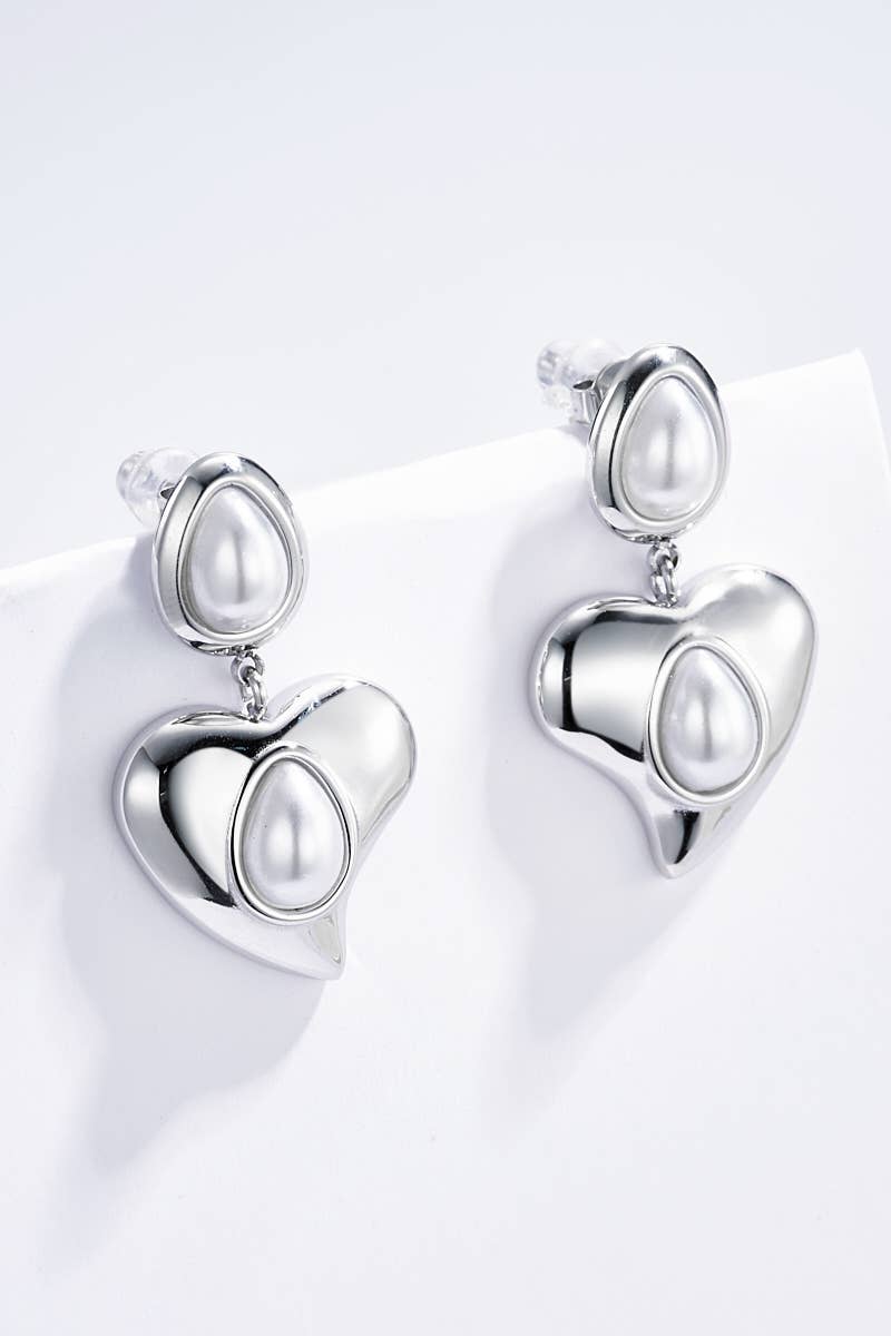 Boucles d'oreilles en acier inoxydable 124AQ306