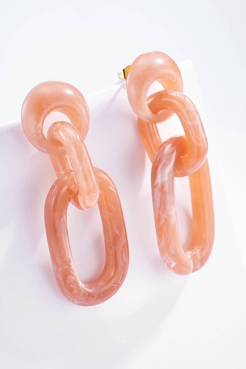 Boucles d'oreilles en acier inoxydable 124CP05