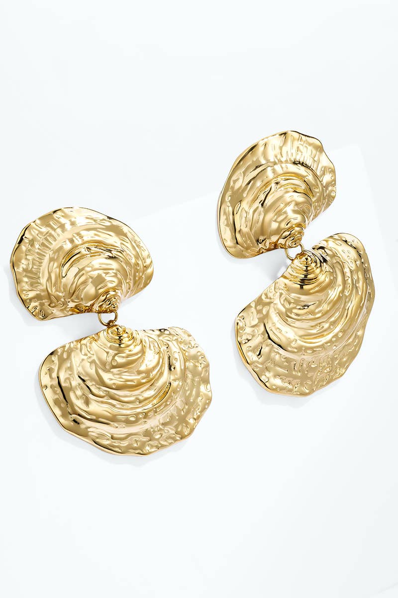 124AQ599 stainless steel earrings