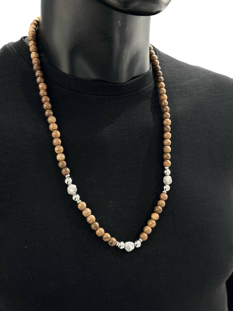 Natural stone necklace 224DS15