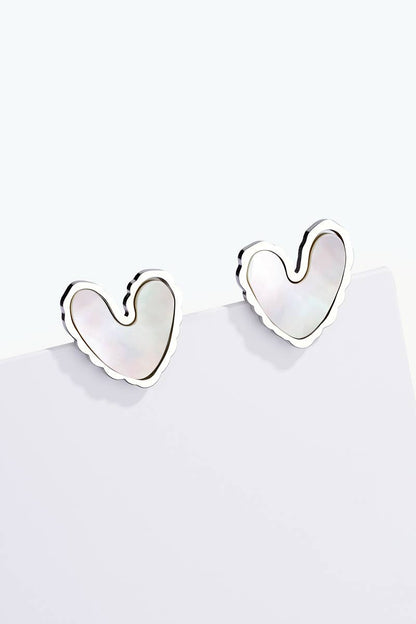 Stainless steel earrings 124AQ646
