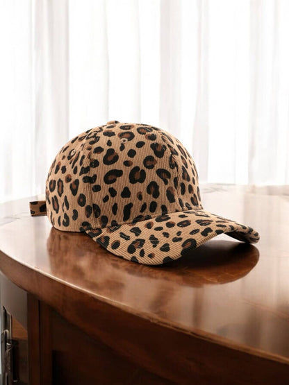Casquette motif léopard MJ05
