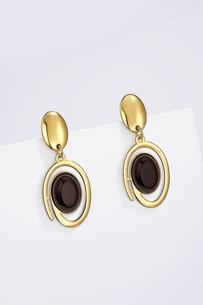 Boucles d'oreilles en acier inoxydable 124RX191