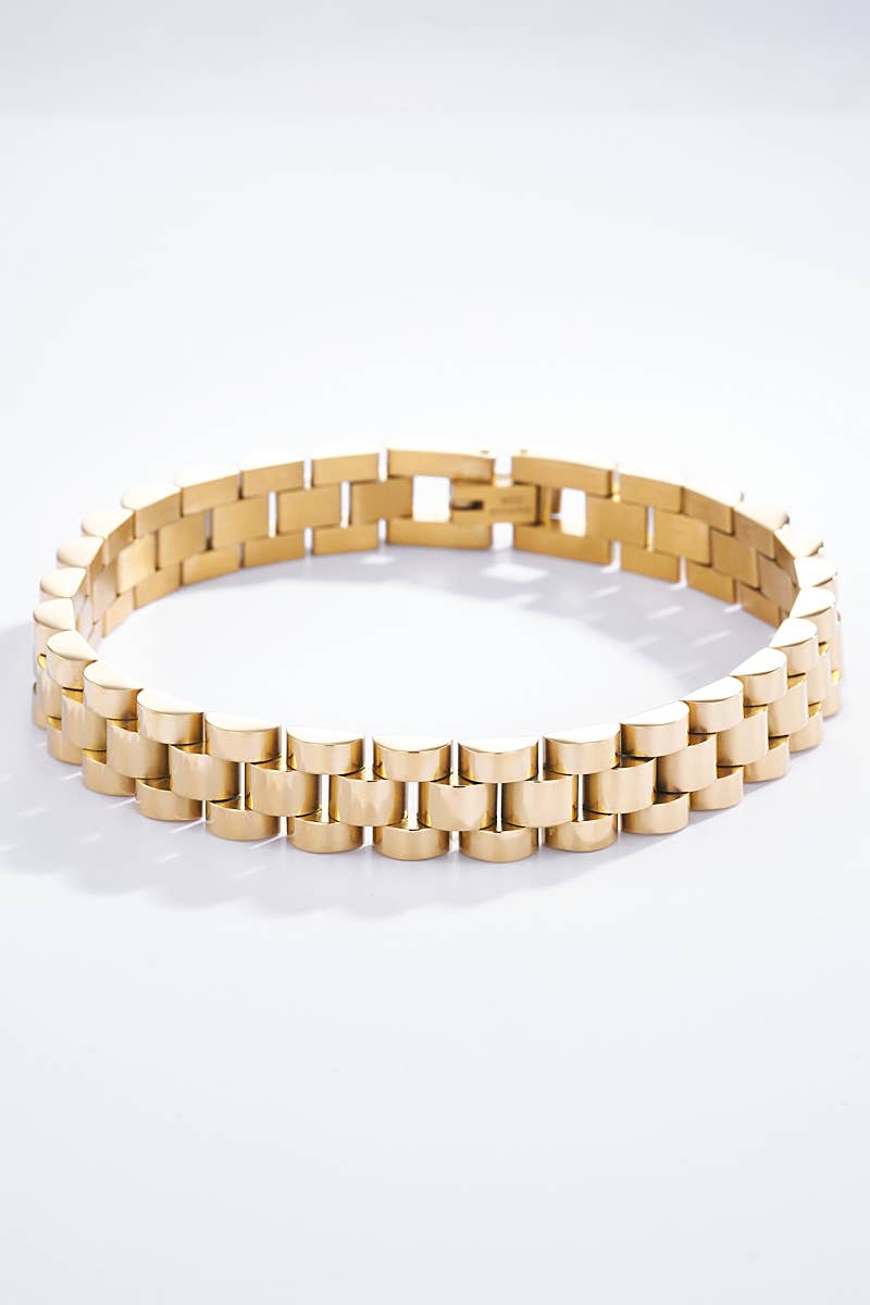 324OP37 stainless steel bracelet