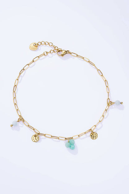 Stainless steel anklet 624RX57
