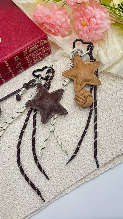 Star bag charm and keyring PC38