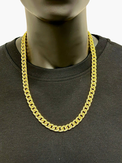 Stainless steel necklace 2K070809-LARGE