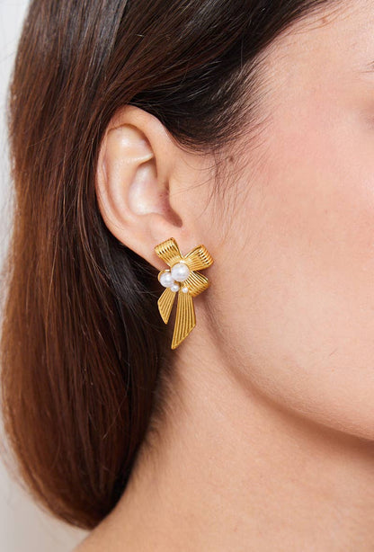 Boucles d'oreilles en acier inoxydable 124YC57