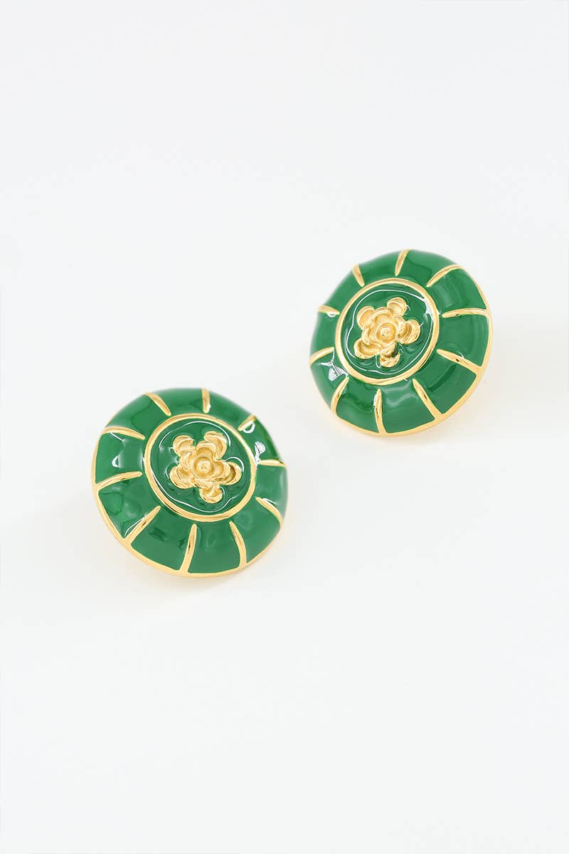 Boucles d'oreilles en acier inoxydable 124YC53