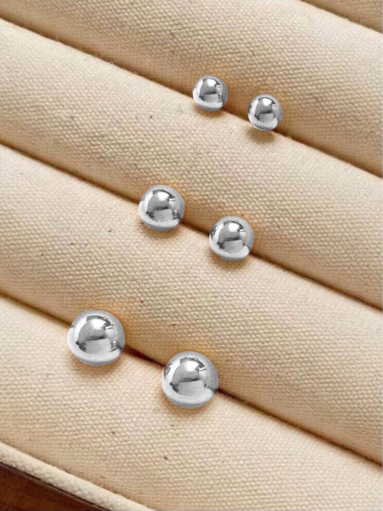 Stainless steel earrings 124AQ331