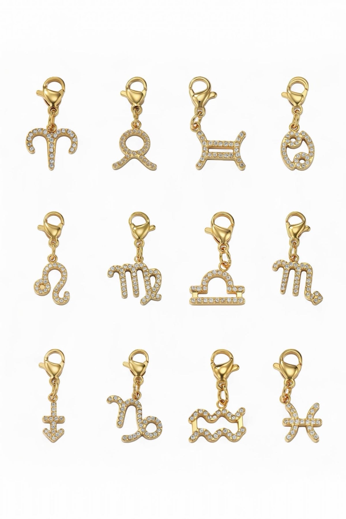 Stainless steel charm CHARM-ZODIAC