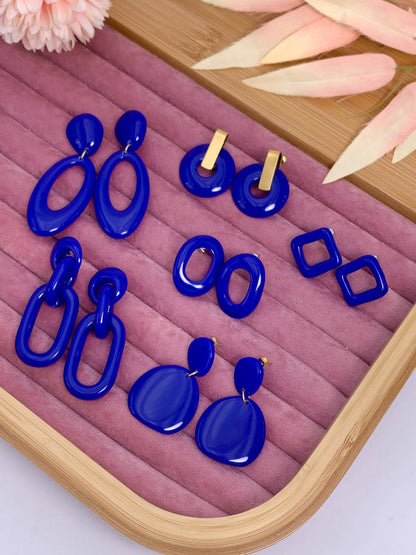 Set de boucles d'oreilles en acier inoxydable SET85