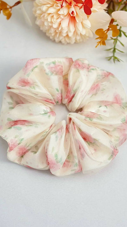 Chouchou à fleurs 15cm FQ62