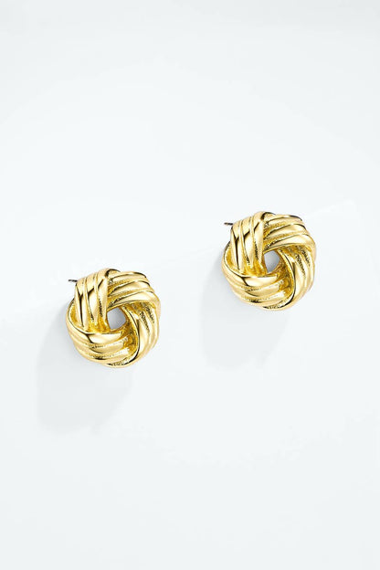 Stainless steel earrings 124AQ698