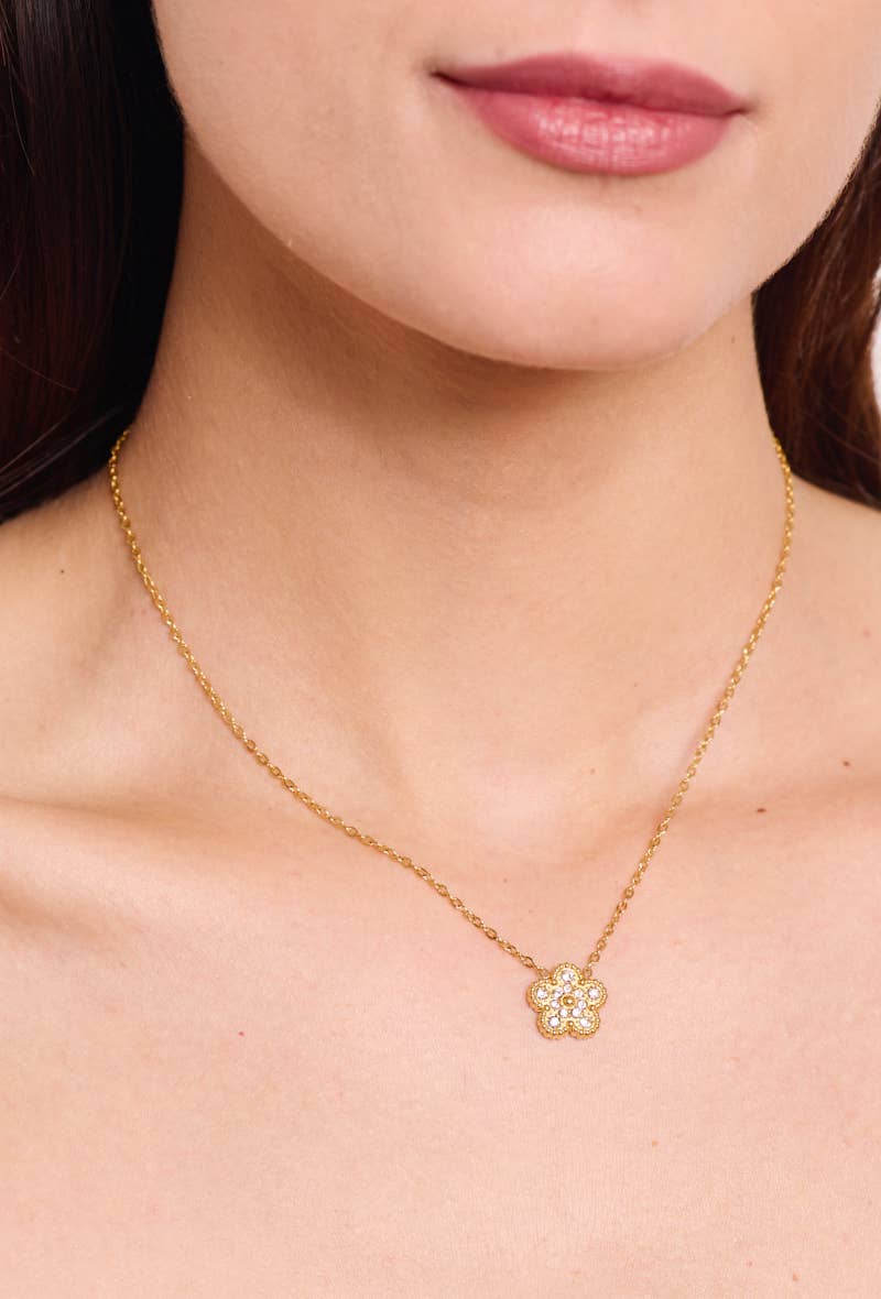 Stainless steel necklace 224CA13