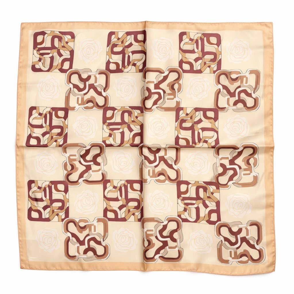 Foulard à motif 65 X 65 CM FL345DF