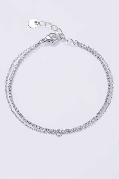 Stainless steel bracelet 324AQ326