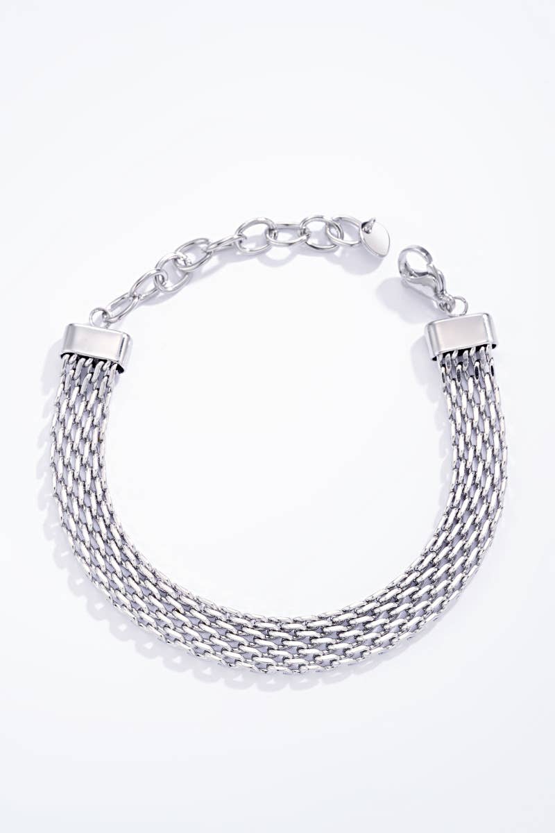 324RX19 Stainless steel chain bracelet