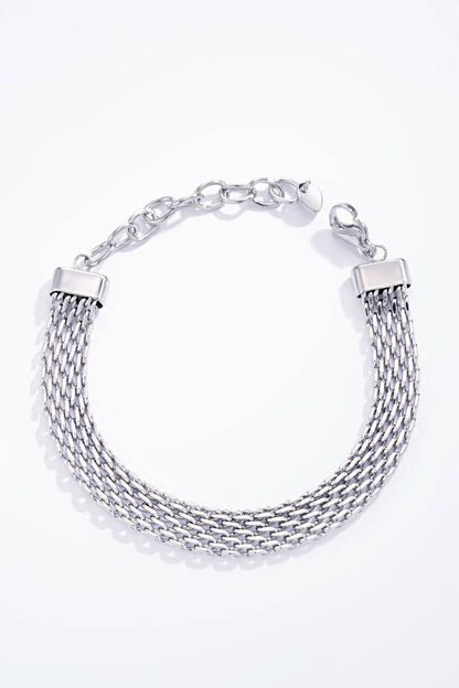 324RX19 Stainless steel chain bracelet