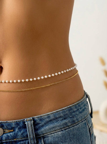 Stainless steel waist chain 524AQ17