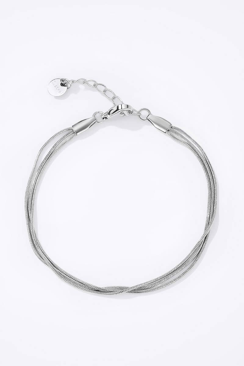 Stainless steel bracelet 324AQ194
