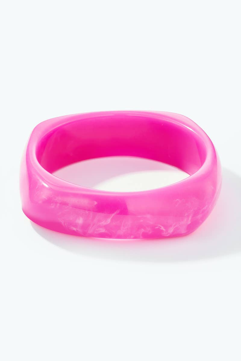 Resin bangle bracelets 324JJ05
