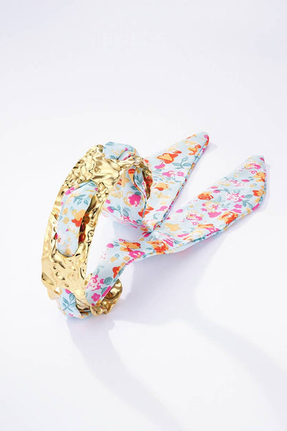 Bracelets jonc en acier inoxydable avec foulard 324JJ02