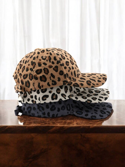 Casquette motif léopard MJ05