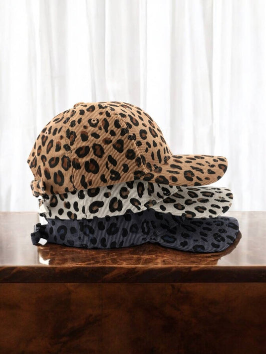 Casquette motif léopard MJ05