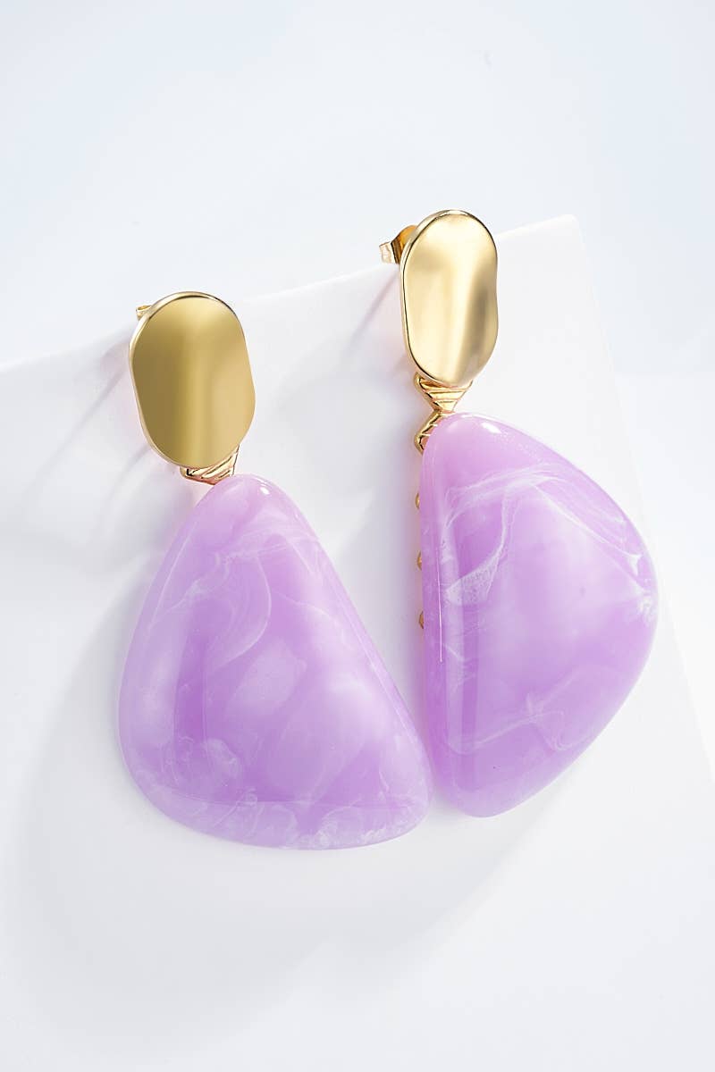 Boucles d'oreilles en acier inoxydable 124CP02
