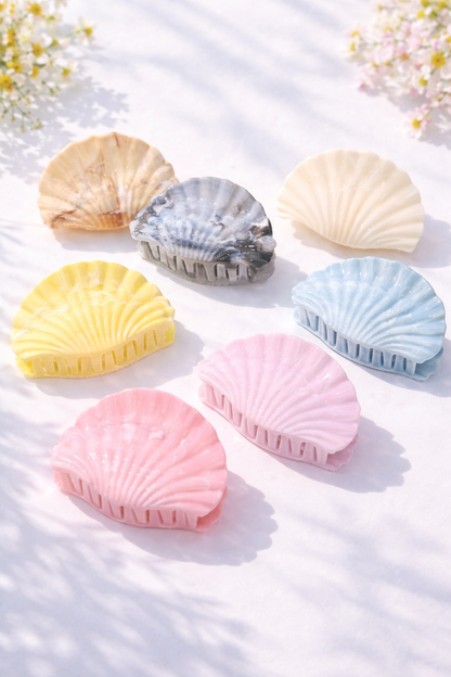 Seashell hair clip 9.5 cm YH83