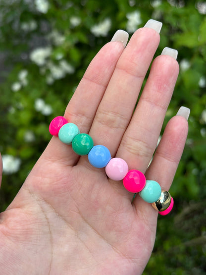 Bracelet colorés avec élastique 324CP04