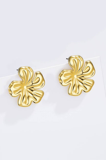 Stainless steel earrings 124AQ510