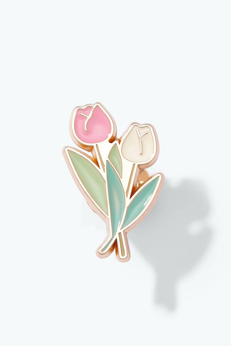 Pin's en résine Fleurs 3cm BHY119XC