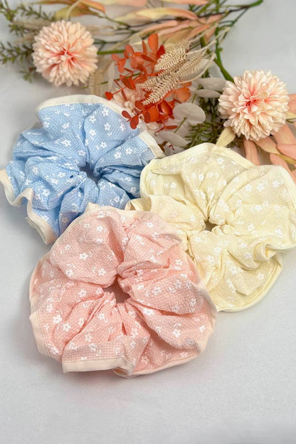 Chouchou à fleurs 20cm FQ58
