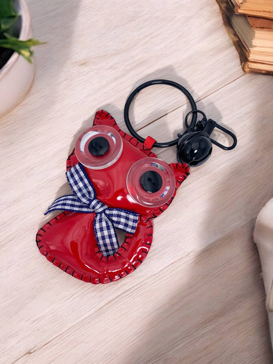 Porte-clé peluche avec clochette JSG01