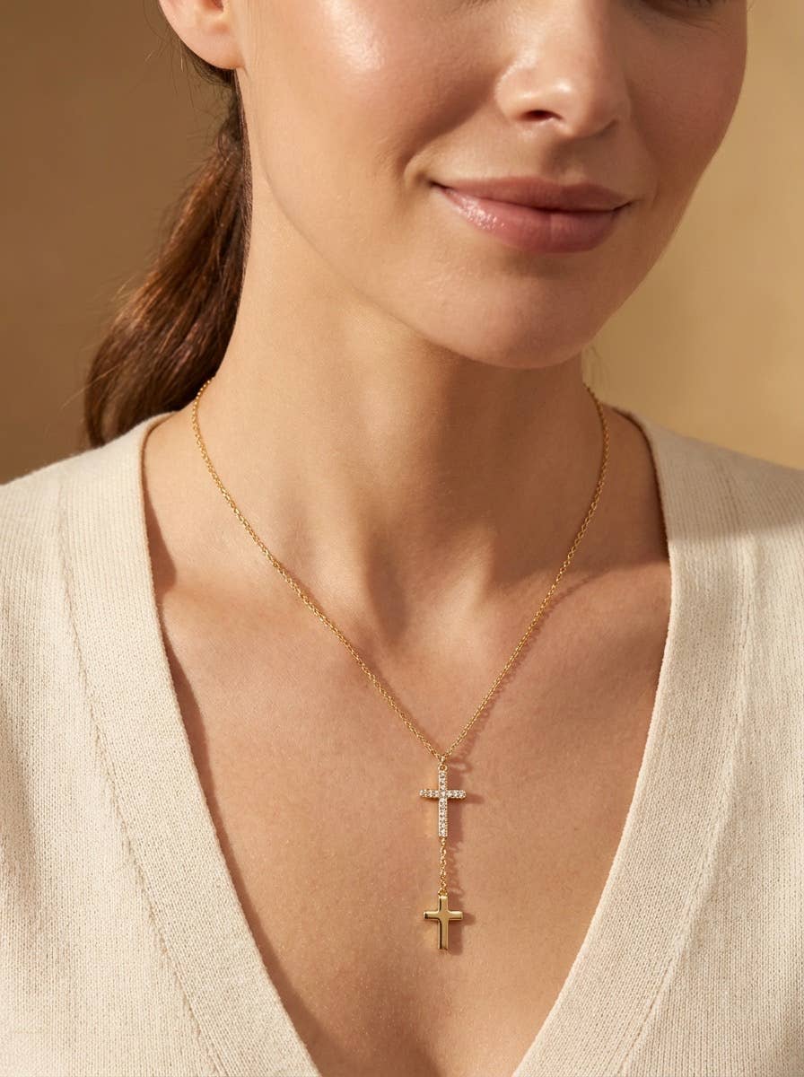 Collier Y en acier inoxydable 224AQ219