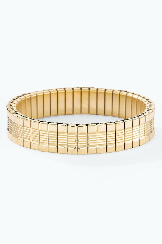 Bracelet jonc en acier inoxydable 324AQ402