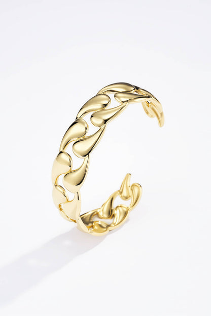 Stainless steel bangle bracelet 324AQ239