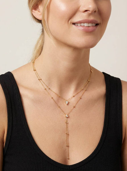 Stainless steel chain necklace 224AQ254