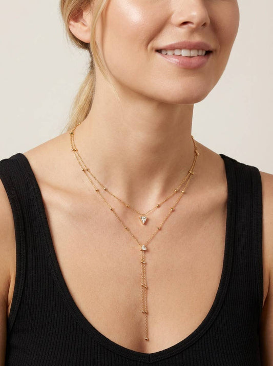 Stainless steel chain necklace 224AQ254