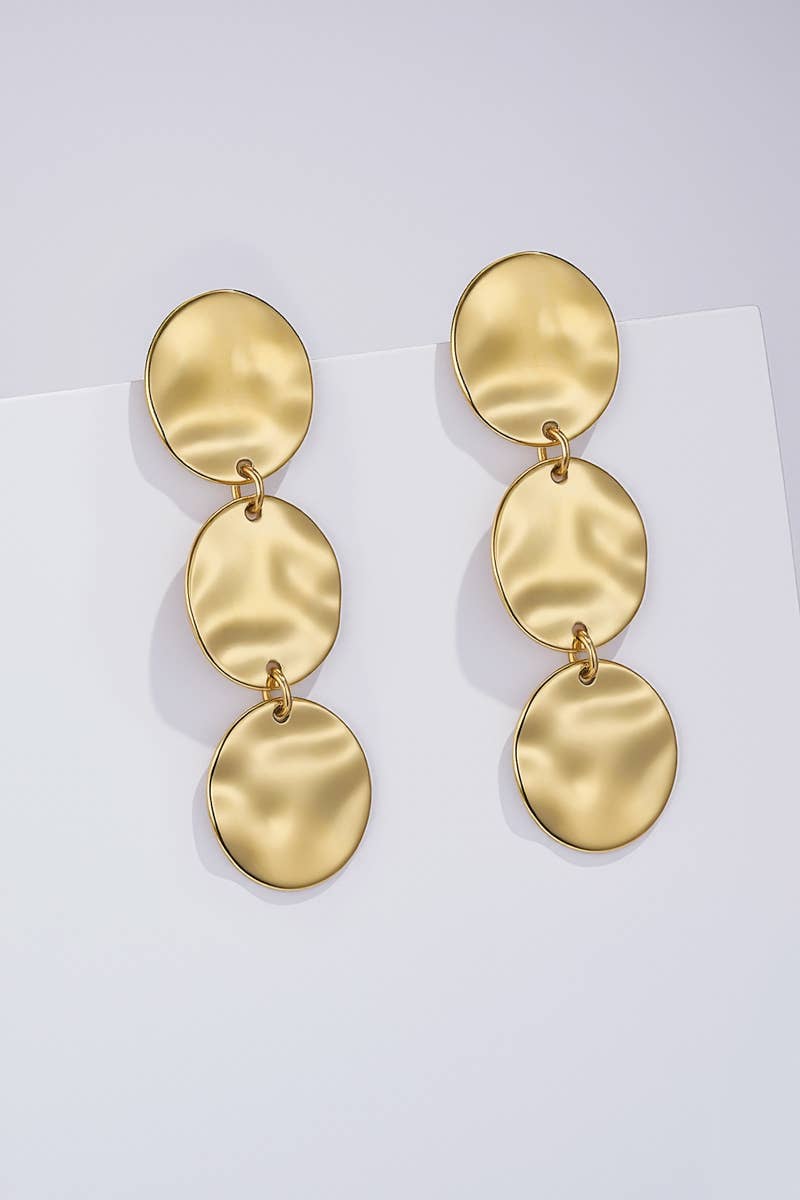 124RX275 stainless steel earrings