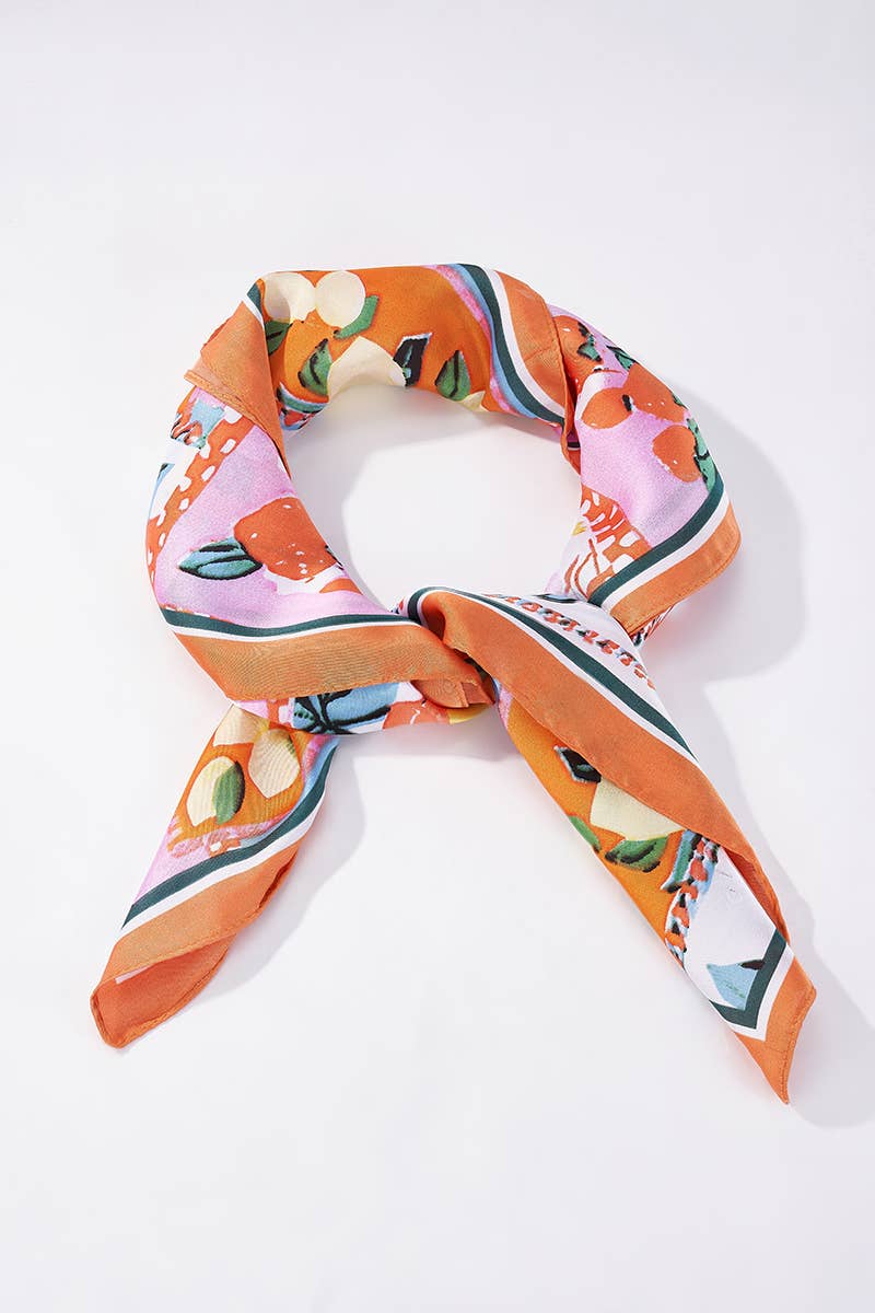 Foulard à motif 65 X 65 CM FL520DF