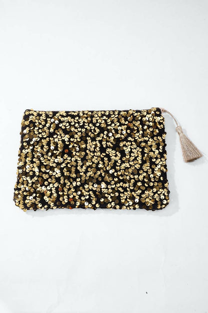 Sequin makeup bag CY46