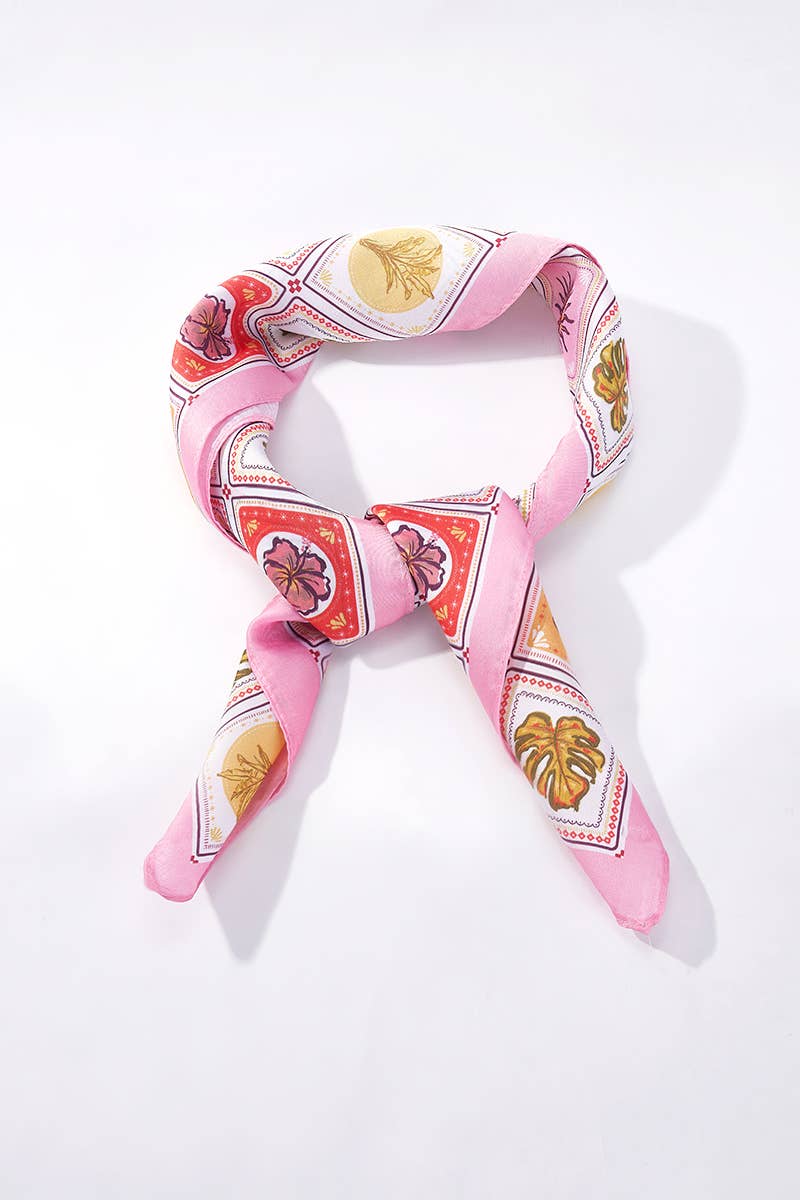 Foulard à motif 65 X 65 CM FL317DF