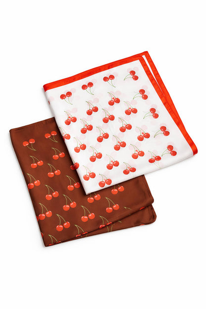 Patterned scarf 65 X 65 CM FL518DF