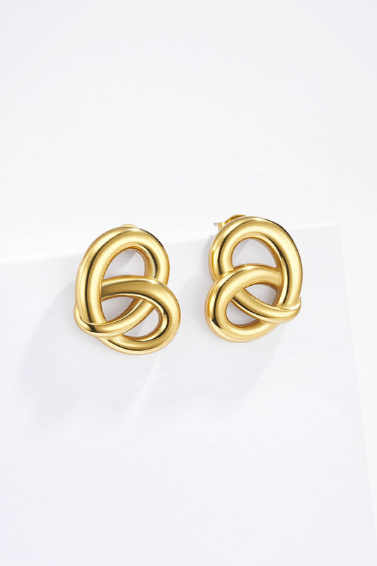 Stainless steel earrings 124CA43