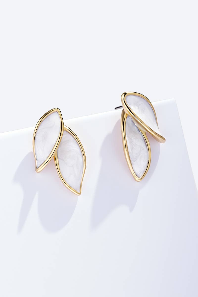 Boucles d'oreilles en acier inoxydable 124AQ582